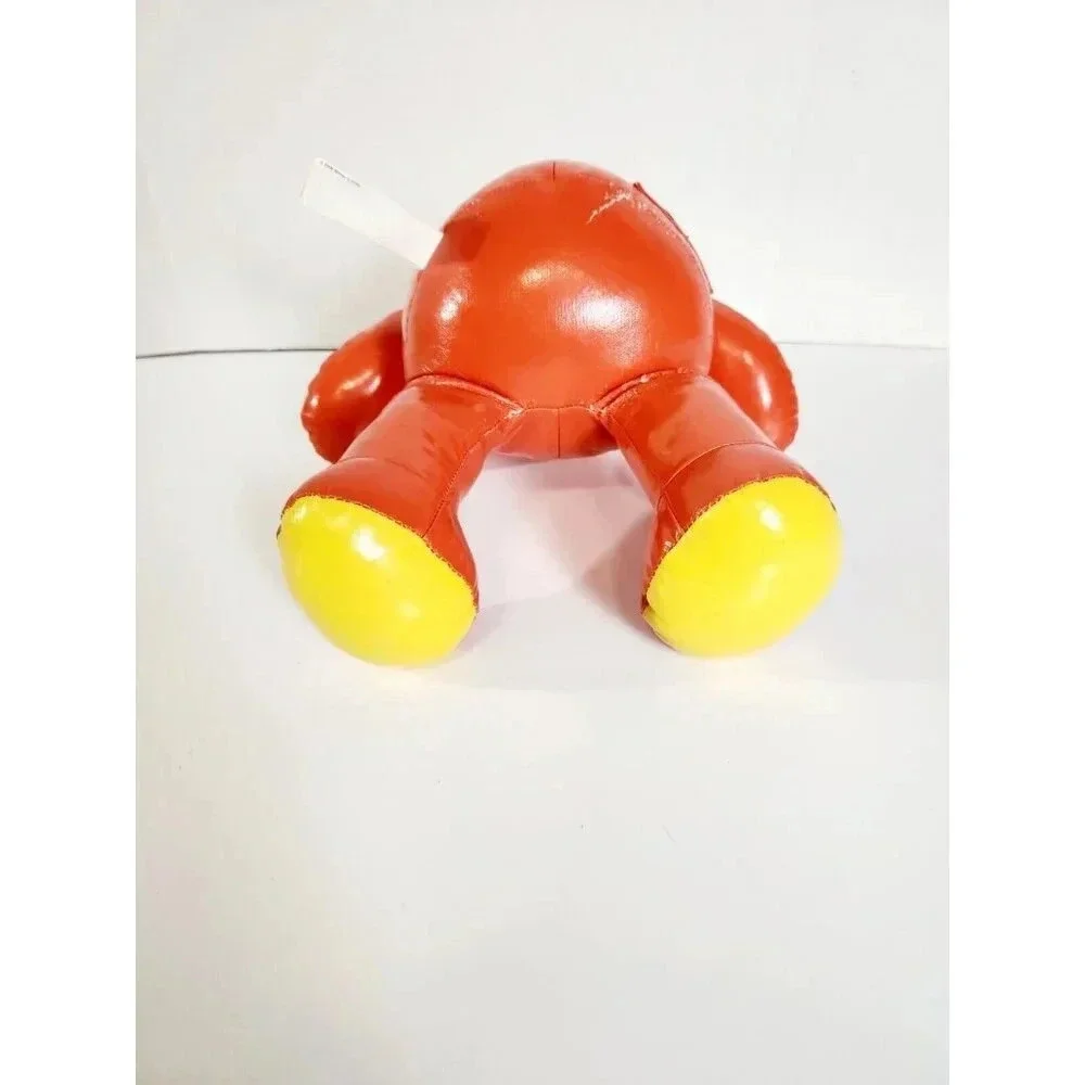 Crayola Binney & Smith Doodle Scribble Bear Plush Pleather Orange & Yell…